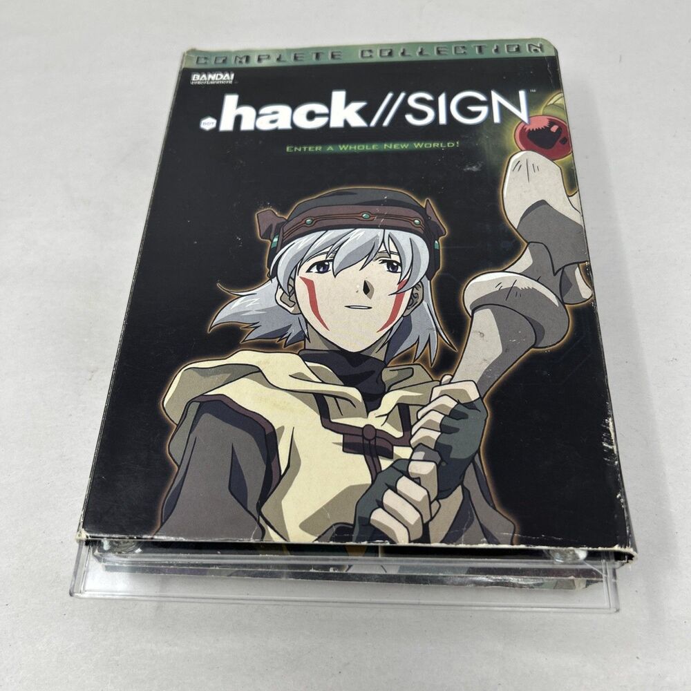 .Hack Sign Complete Collection Bandai Anime 2004 DVD 6-Disc Box Set TV Series